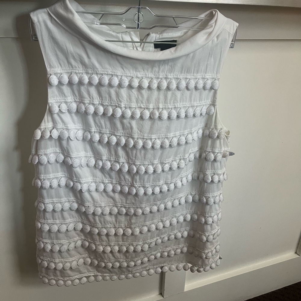 Jcrew size 6 white top